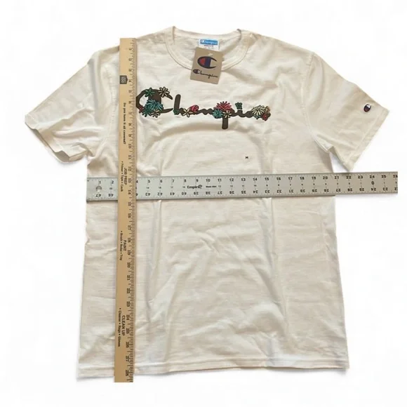 NWT Champion Men's Desert Bloom Script Tshirt Medium - Picture 4 of 5